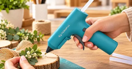 Cordless Hot Glue Gun w/ 20 Glue Sticks