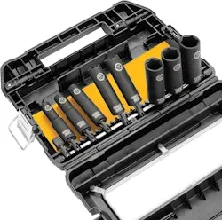DeWalt 10-Piece 1/2" Impact Ready Socket Set