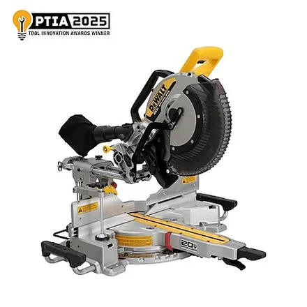 DeWALT: 12" 20V MAX Dual Bevel Cordless Compound Miter Saw (Tool Only) + 2-Pk Blades