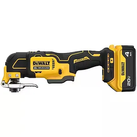 DeWALT 20V Max Brushless 3-Speed Oscillating Multi Tool w/ 4.0 Ah Battery & Charger