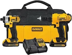 DeWalt 20V MAX Cordless Drill Driver Combo Kit w/ 2 Batteries & Charger