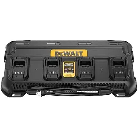 DEWALT 4-Port 4A Battery Charger for 12V MAX / 20V MAX / FLEXVOLT 20V/60V