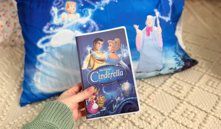 Disney Cinderella VHS Boxed Pillowcase