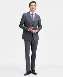DKNY Men's Modern-Fit Nested Fall 2-Piece Suit
