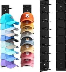 Dntorx Hat Organizer Wall Rack 2-Pack