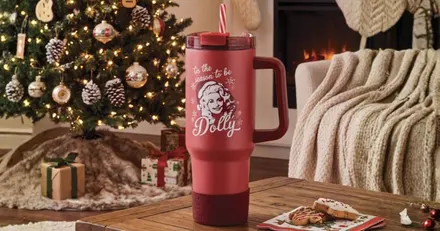 Dolly Parton Holiday Tumblers