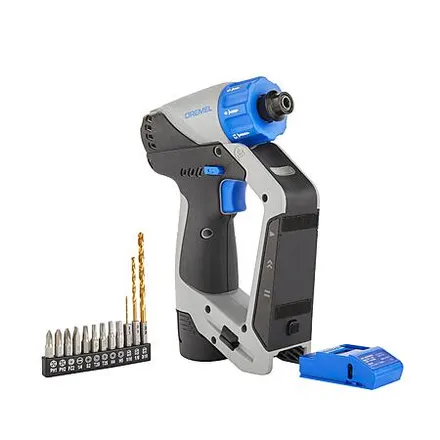 Dremel Blueprint 12V 1/4" Keyless Brushless Cordless Drill w/ 2x Battery/Charger