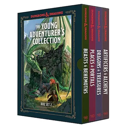 Dungeons & Dragons: Young Adventurer's Collection Book Set 2 (4-Paperback Set)