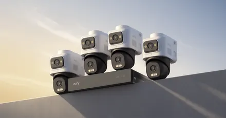 E50 NVR 4K Dual-Lens Bullet-PTZ 4-Cam Security System with 2TB hub back down to Prime Day pricing