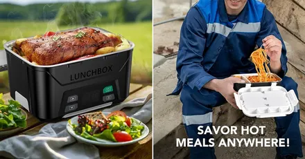 East Oak XL Heated Lunch Box