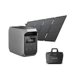 EcoFlow Delta 3 Classic 1024Wh Portable Power Station w/ 45W Solar Panel