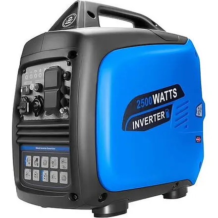 Efurden 2500W Portable Gas Inverter Generator w/ CO Shutoff & 9-Hour Runtime