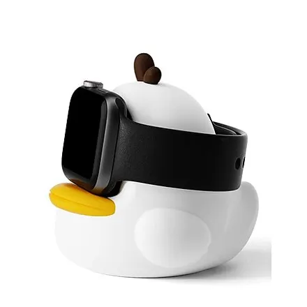 Eletiuo Duck Silicone Apple Watch Charger Stand (Various)