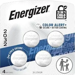 Energizer CR2032 Batteries 4-Pack