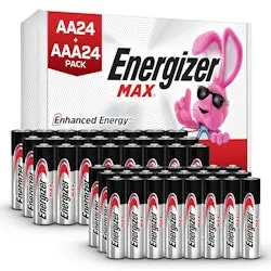 Energizer Max AA & AAA Batteries 48-Count Combo Pack