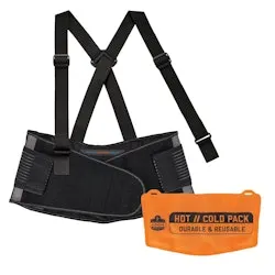 Ergodyne ProFlex Back Support Brace Belt w/ Warming & Cooling Pack