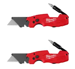 Fastback 6-in-1 Folding Utility Knife w/ General Purpose Blade 2-Pack