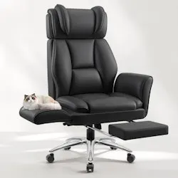 Fidom Big & Tall Ergonomic Leather Executive Office Chair