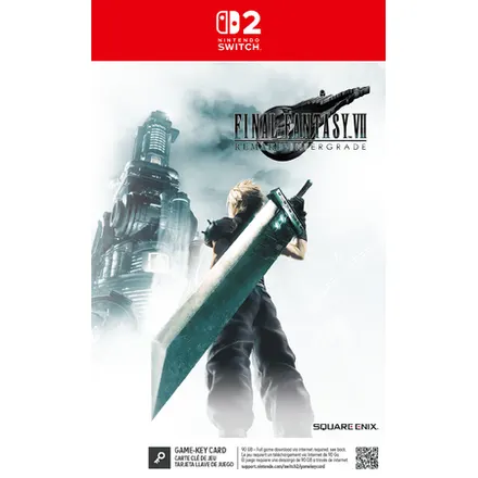 Final Fantasy VII Remake Integrade (Switch 2, Game-Key Card)