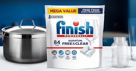 Finish Free & Clear Pods 84-Count
