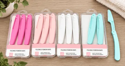 Foldable Dermaplane Razor 12-Pack