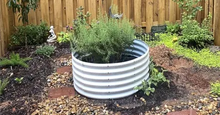 Galvanized Steel Planters
