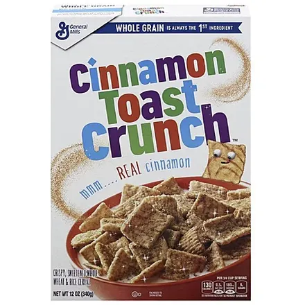 General Mills Cereals: 12-Oz Cinnamon Toast Crunch, 8.9-Oz Cheerios & More