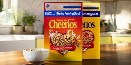 Genius! NEW Cheerios Boxes w/ Built-In Resealable Ziploc Bags Available on Walmart.com