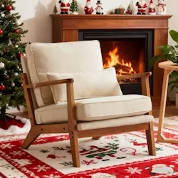 George Oliver Elizabeth Upholstered Accent Chair