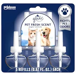 Glade PlugIns Pet Fresh Air Freshener Refills 5-Pack
