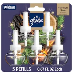 Glade PlugIns Scented Oil Refill Fall Night Long 3.35 fl. oz. 5-Pack