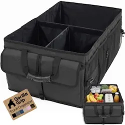 Gorilla Grip Collapsible Trunk Organizer for SUVs & Cars