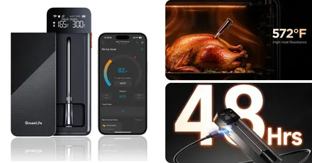 Govee's sleek wireless meat thermometer cuts the cord and is down to $34 right now