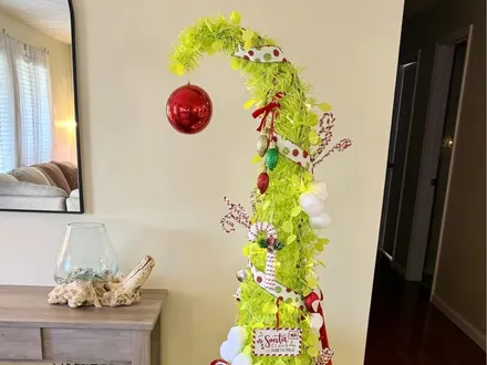Grinch Inspired Christmas Tree