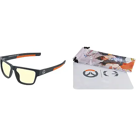 GUNNAR Overwatch Ultimate Blue-Light Reduction Gaming Glasses (Amber Lens)