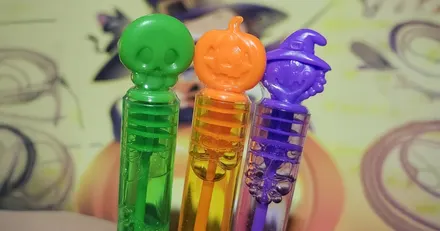 Halloween Mini Bubble Wands 30-Pack