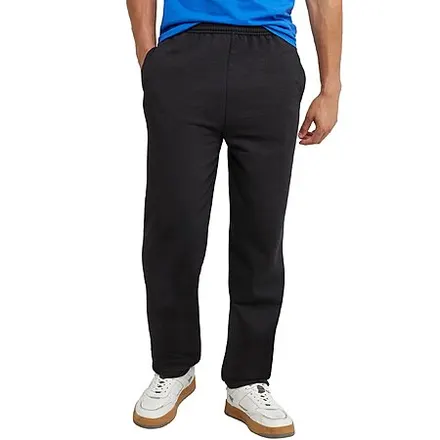 Hanes Men's EcoSmart Open Hem Sweatpants (black)