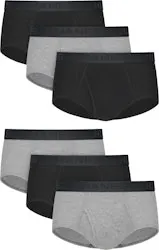 Hanes Men's Moisture-Wicking Tagless Briefs 6-Pack