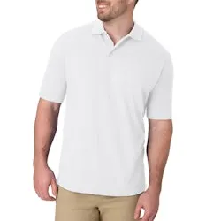 Hanes Men's X-Temp Short Sleeve Polo Shirt
