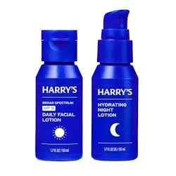 Harry's Daily Face Lotion w/ SPF 15 & Hydrating Night Lotion Value Pack