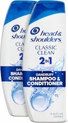 Head & Shoulders 2-in-1 Anti-Dandruff Shampoo & Conditioner 2-Pack