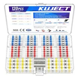 Heat Shrink Solder Seal Wire Connectors 120-Piece Kit