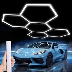 Hexagon LED Garage Light 25-Pack