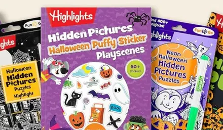 Highlights Halloween Hidden Pictures Books