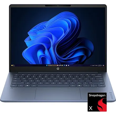 HP OmniBook 3 Laptop: Snapdragon X1-26-100, 14" OLED, 8GB RAM, 256GB SSD