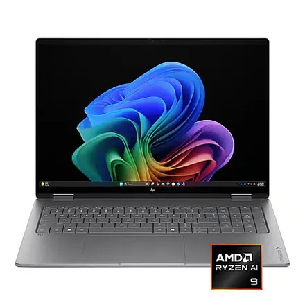 HP OmniBook X Flip 2-in-1 Laptop: Ryzen AI 9 465, 16" OLED Touch, 32GB, 512GB