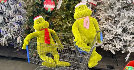 HUGE Jumbo Christmas Plushes Spotted