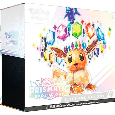 Invitation: Pokémon TCG Scarlet & Violet Prismatic Evolutions Elite Trainer Box
