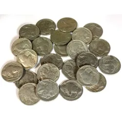 J.D.R Collection of 25 Full Date Indian Head Buffalo Nickels