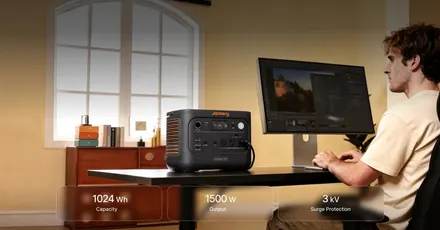 Jackery's HomePower 1000 V2 power station covers necessities with a 1,024Wh capacity down at $549 ($100 off), more
